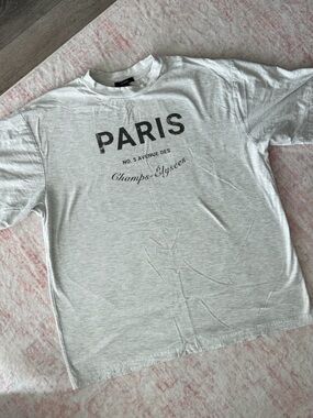 Graphic Tee - Light Gray